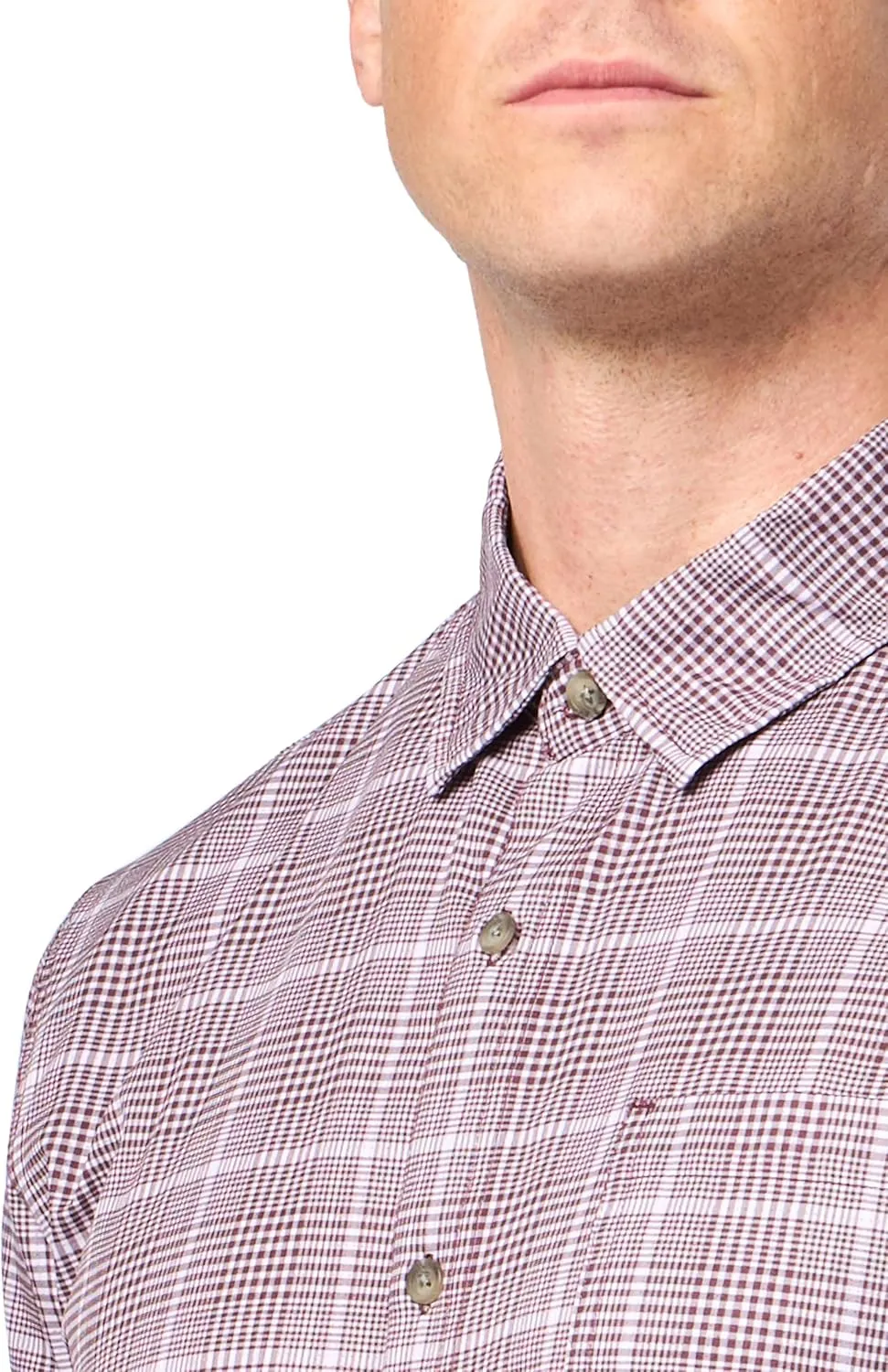 UNIONBAY Men's Short Sleeve Aero Tech Button-up Shirt