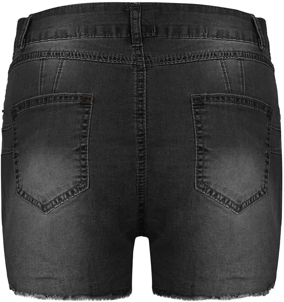 Women Shorts High Waisted Skinny Stretchy Denim Shorts Casual Summer Fashion Trendy Dressy Short Jeans 2025