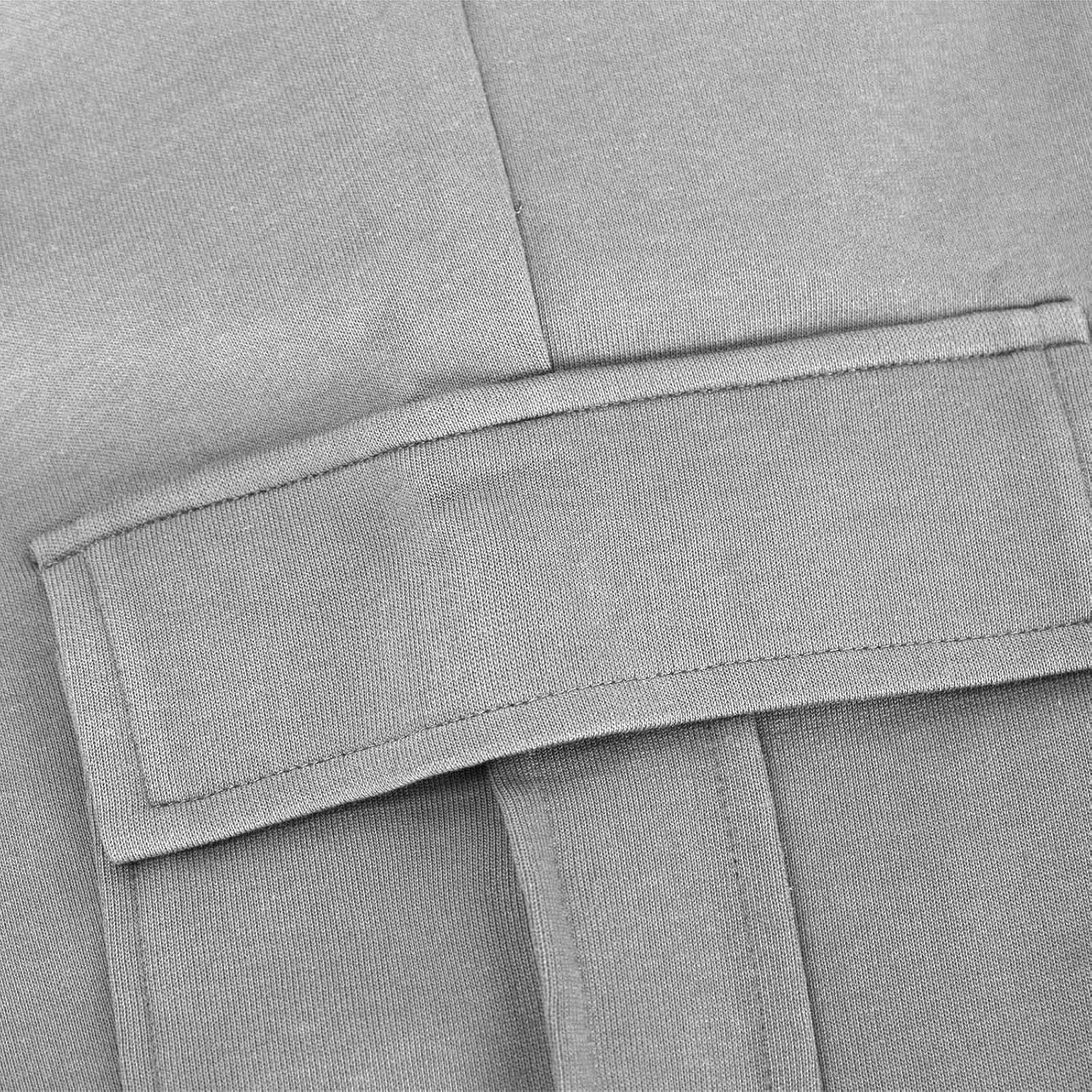Womens Cargo Sweatpants Casual Elastic High Waist Joggers Pants 2024 Trendy Lounge Trousers with Pockets Fall Outfits