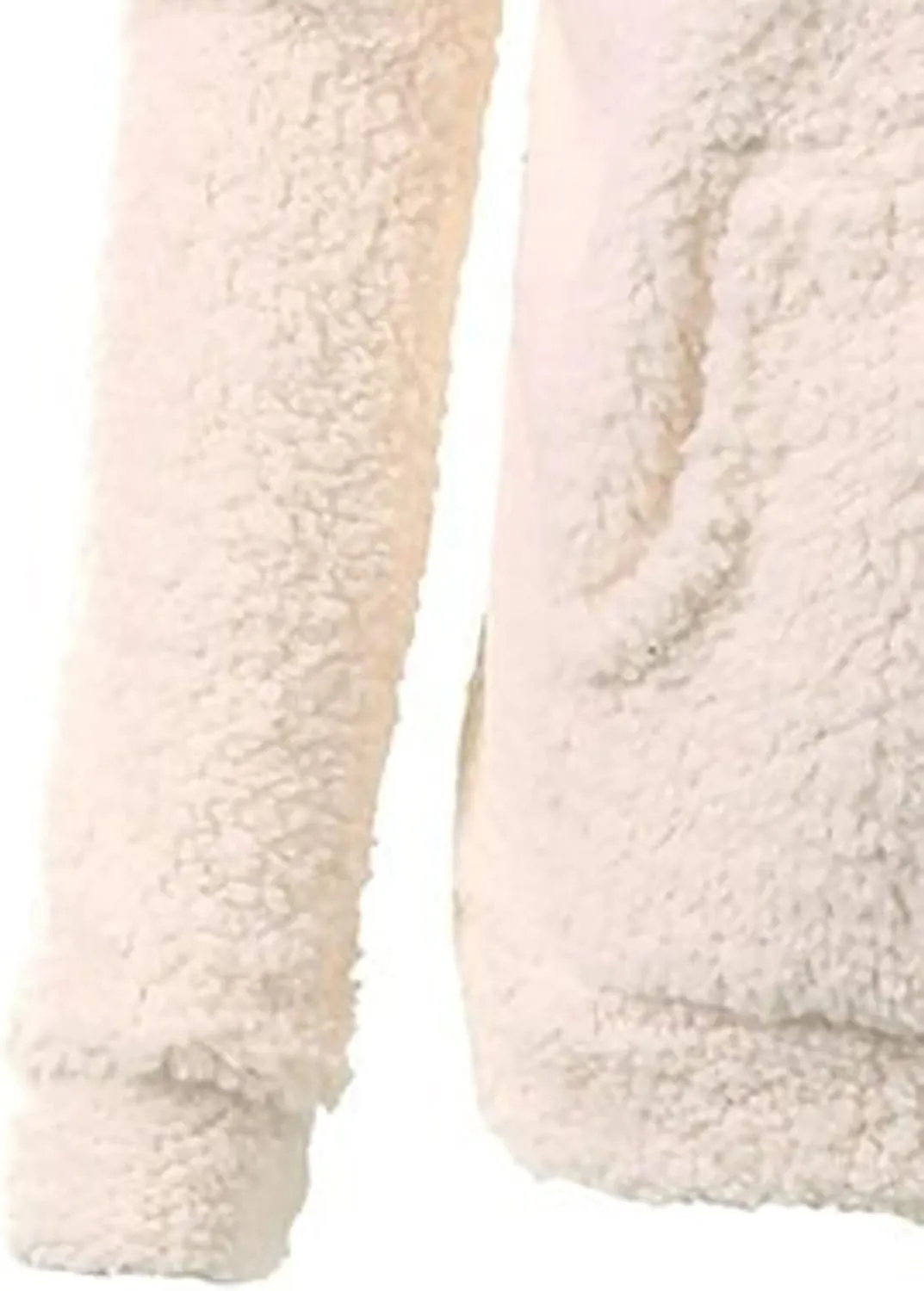 Womens Cozy Winter Fleece Hoodie Jackets 2023 Zip Up Fuzzy Sherpa Hooded Sweatshirts Oversized Warm Shearling Coat