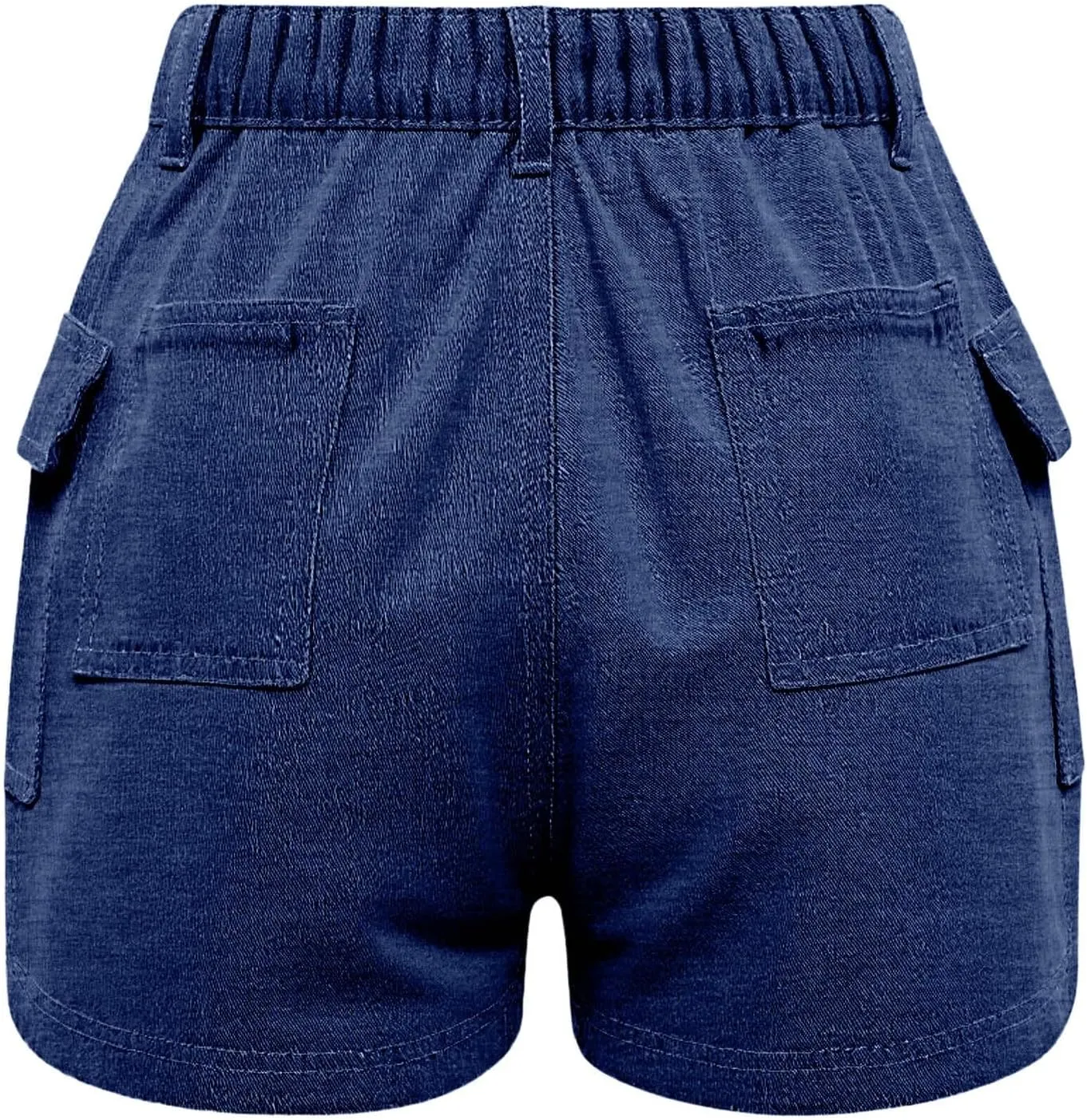 Womens Denim Shorts Baggy High Waisted Flowy Wide Leg Buttons Pleated Casual Summer Jean Shorts Trendy Ruffle Skorts