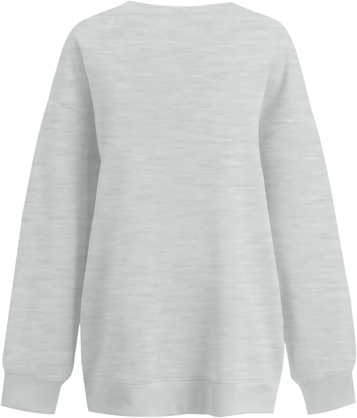 Womens Oversized Sweatshirt Fleece Pullover Comfy Crew Neck Sweatshirt Trendy Y2k Winter Outfits Preppy Clothes