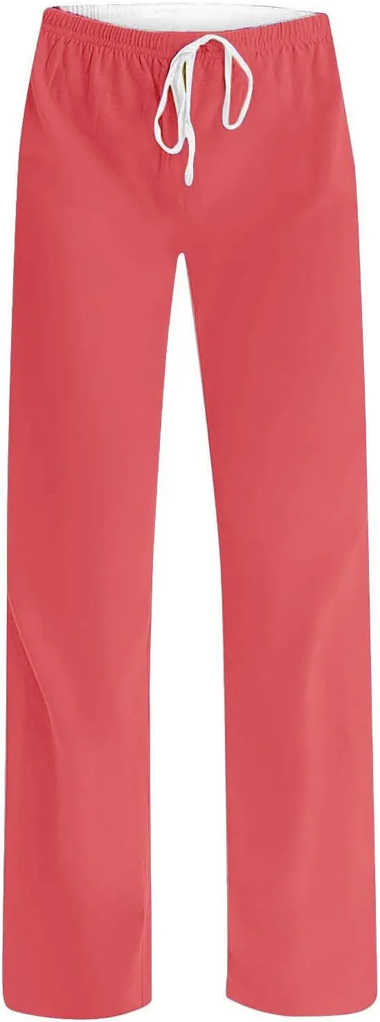Women's Pajama Pants High Waist Wide Leg Sleep Bottoms Soft Stretchy Comfy Lounge Pant Trouser with Drawstring Pockets