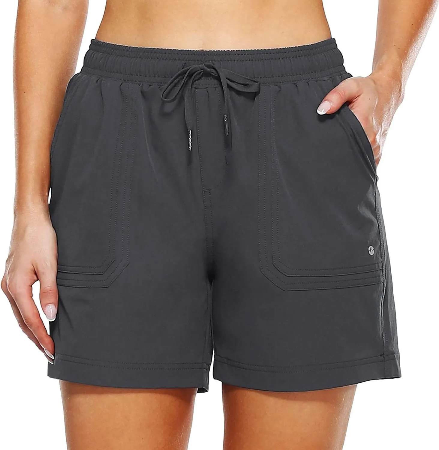 Women's Sweat Shorts with Pockets Cotton Quick Dry Drawstring Summer Workout Casual Athletic Hiking Lounge Shorts