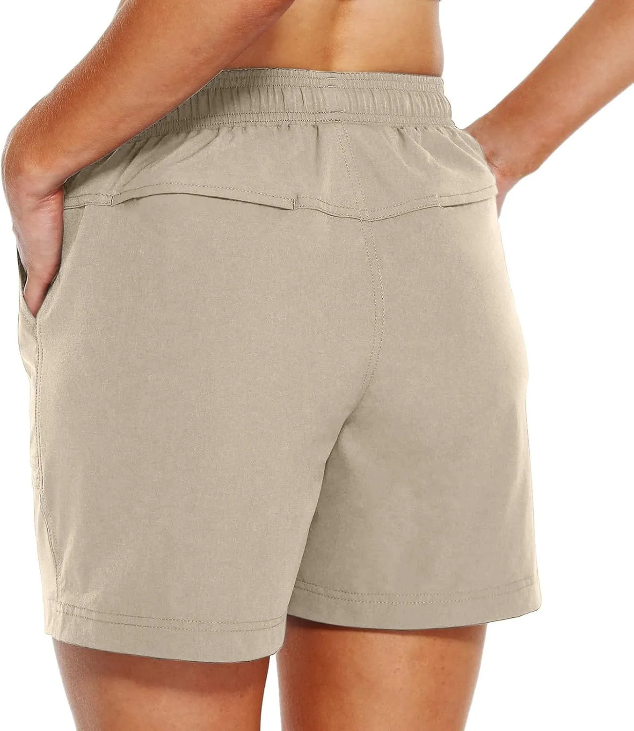 Women's Sweat Shorts with Pockets Cotton Quick Dry Drawstring Summer Workout Casual Athletic Hiking Lounge Shorts