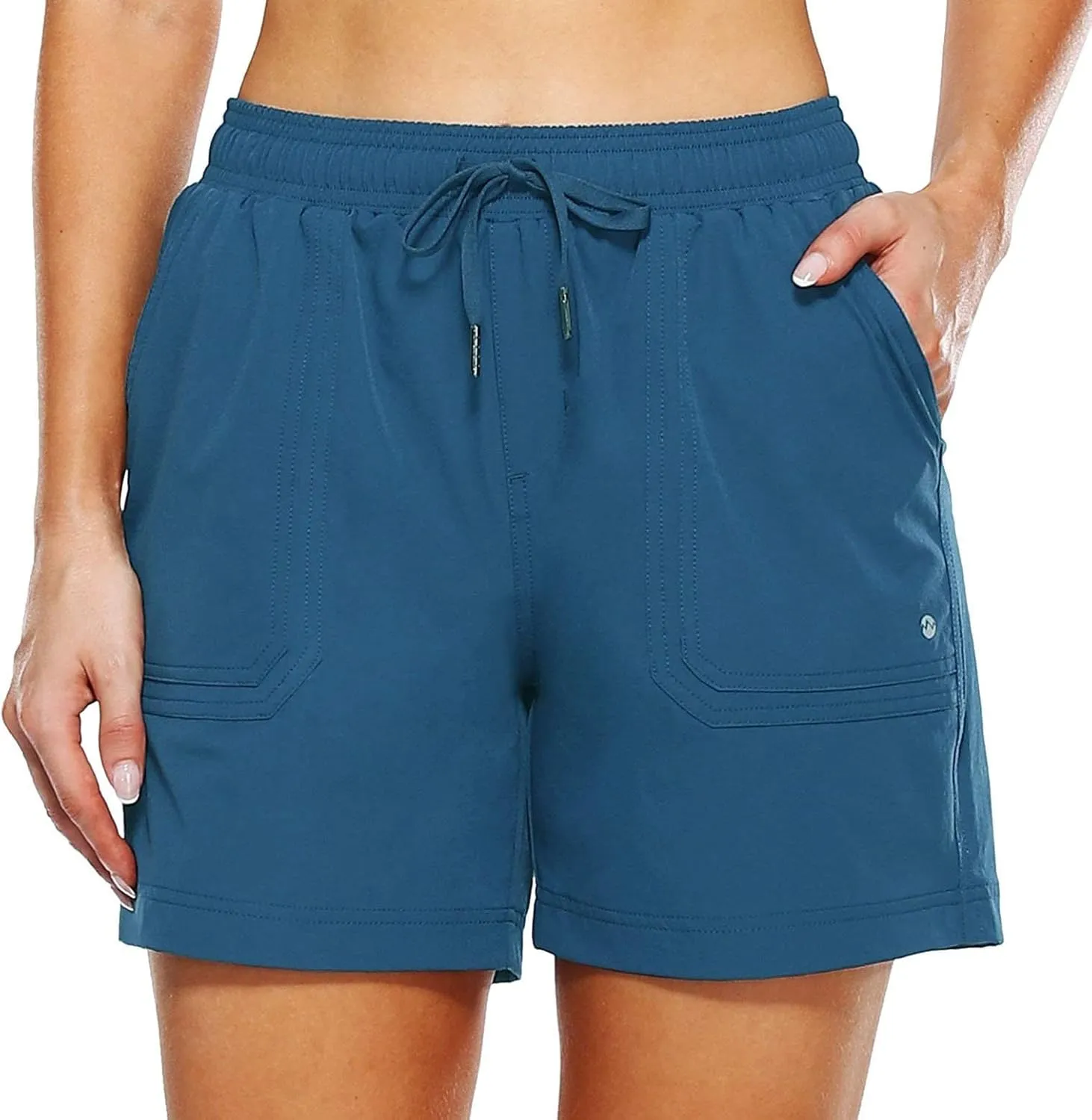 Women's Sweat Shorts with Pockets Cotton Quick Dry Drawstring Summer Workout Casual Athletic Hiking Lounge Shorts