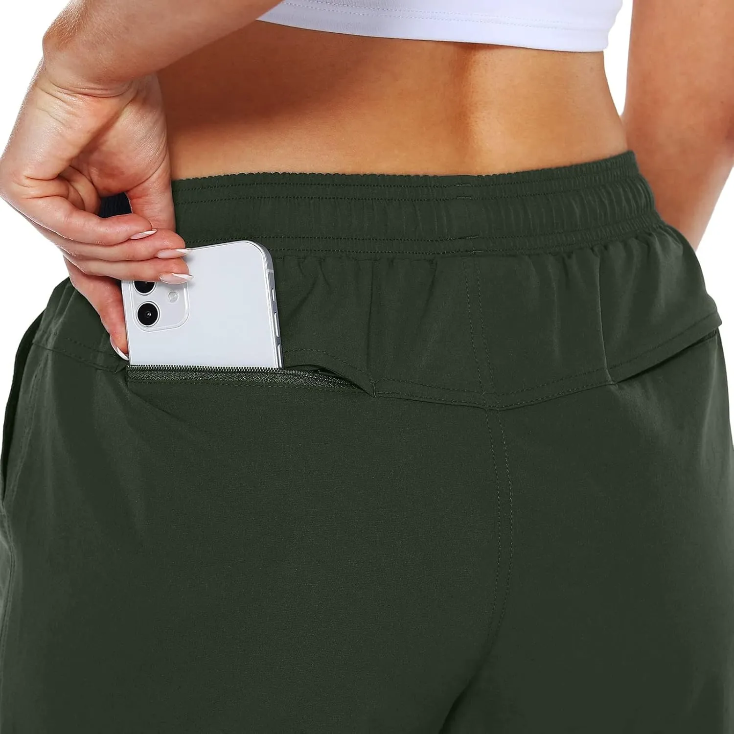 Women's Sweat Shorts with Pockets Cotton Quick Dry Drawstring Summer Workout Casual Athletic Hiking Lounge Shorts