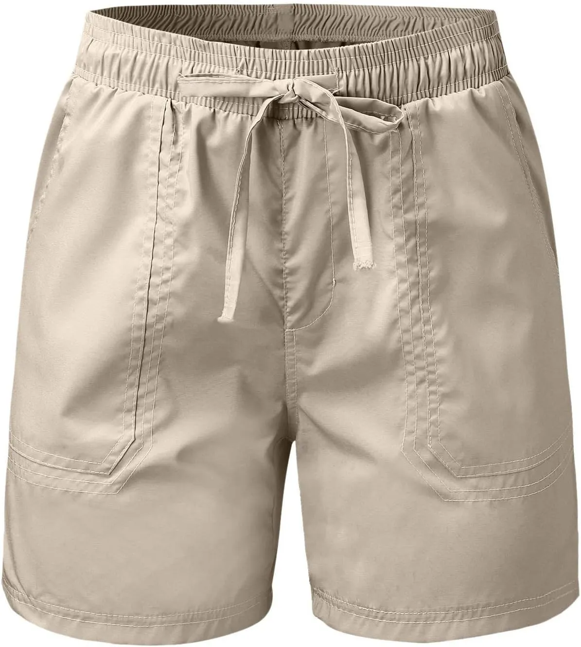 Women's Sweat Shorts with Pockets Cotton Quick Dry Drawstring Summer Workout Casual Athletic Hiking Lounge Shorts