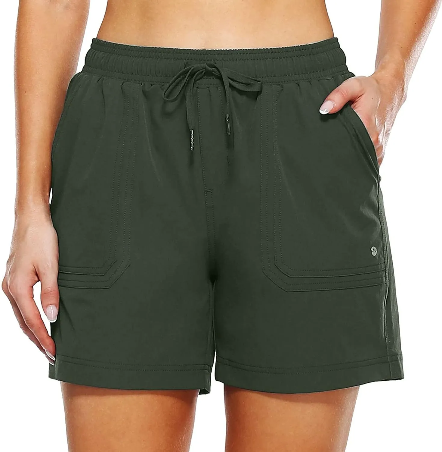 Women's Sweat Shorts with Pockets Cotton Quick Dry Drawstring Summer Workout Casual Athletic Hiking Lounge Shorts