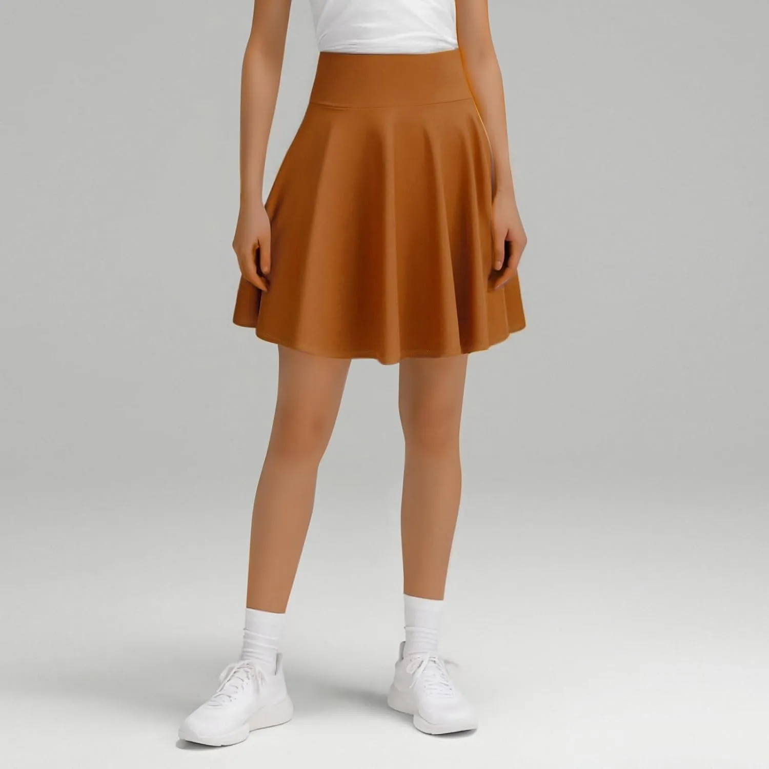 Women's Tennis Skirts with Shorts High Waisted Tummy Control Athletic Pleated Golf Skorts with Shorts Pockets
