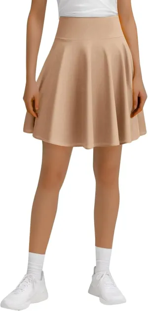 Women's Tennis Skirts with Shorts High Waisted Tummy Control Athletic Pleated Golf Skorts with Shorts Pockets