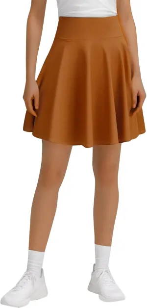 Women's Tennis Skirts with Shorts High Waisted Tummy Control Athletic Pleated Golf Skorts with Shorts Pockets