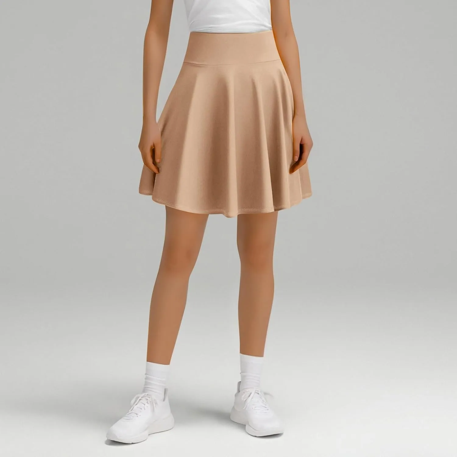 Women's Tennis Skirts with Shorts High Waisted Tummy Control Athletic Pleated Golf Skorts with Shorts Pockets