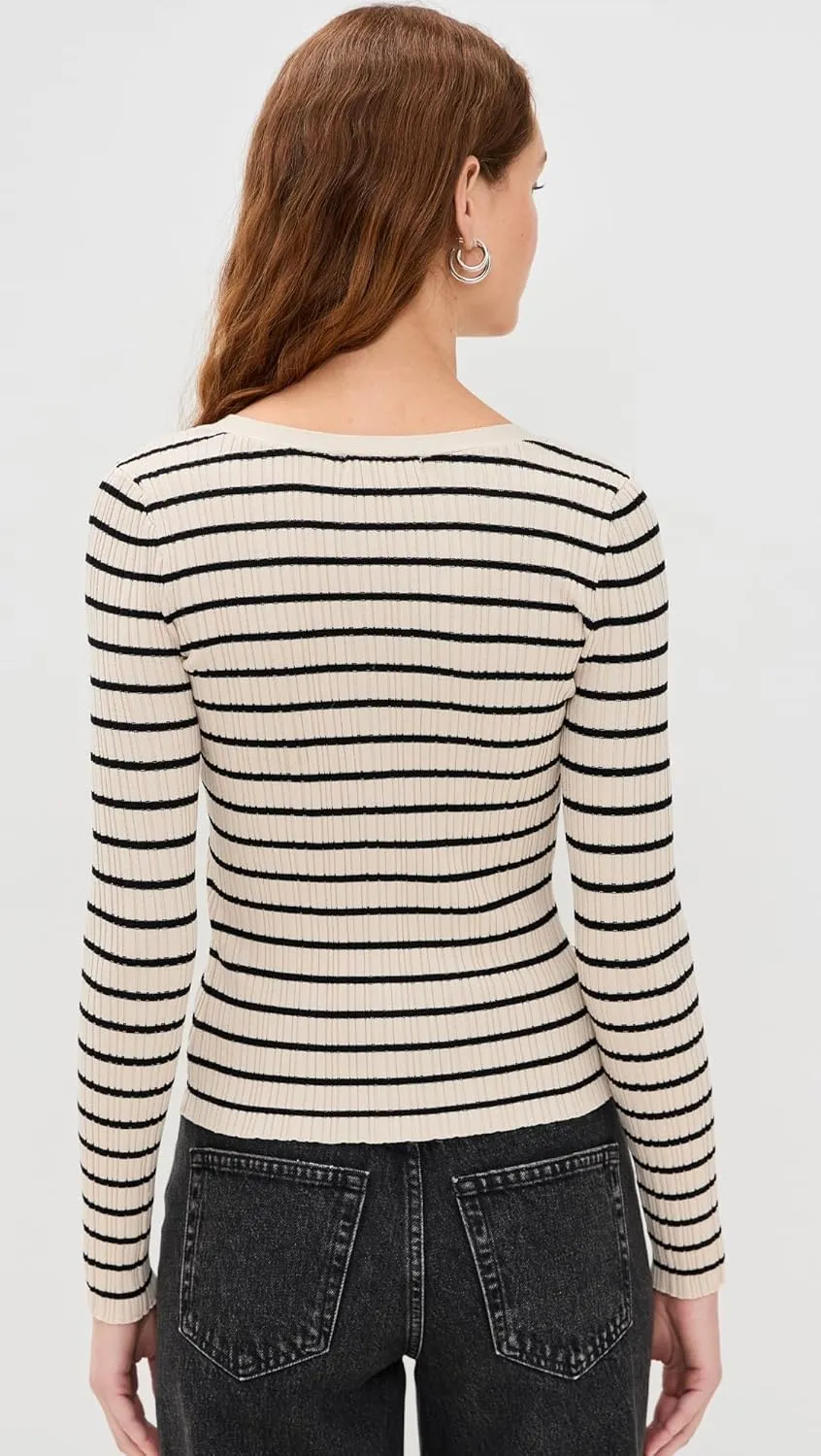 Z SUPPLY Women's Jordana Stripe Sweater